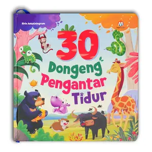30 Dongeng Pengantar Tidur - buku cerita hewan hard cover