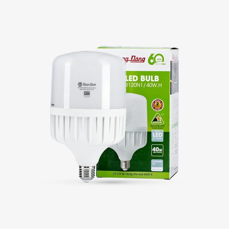 Bóng đèn Led trụ 20W-50W Rạng Đông,siêu sáng, siêu bền, bảo hành chính hãnh 24tháng.