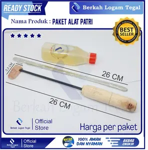 Paket alat patri solder timah flux