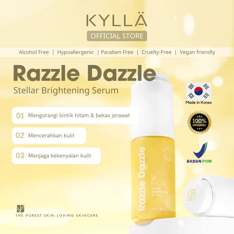 KYLLA Bundling Serum Anti Acne & Dark Spot 30ml SERUM WAJAH MENGATASI JERAWAT DAN DARK SPOT 4