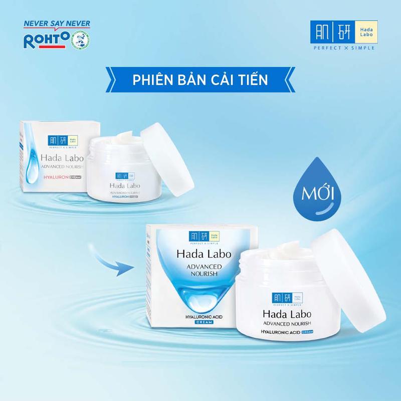 Kem dưỡng ẩm Hada Labo Advanced Nourish Hyaluronic Acid Cream 50g