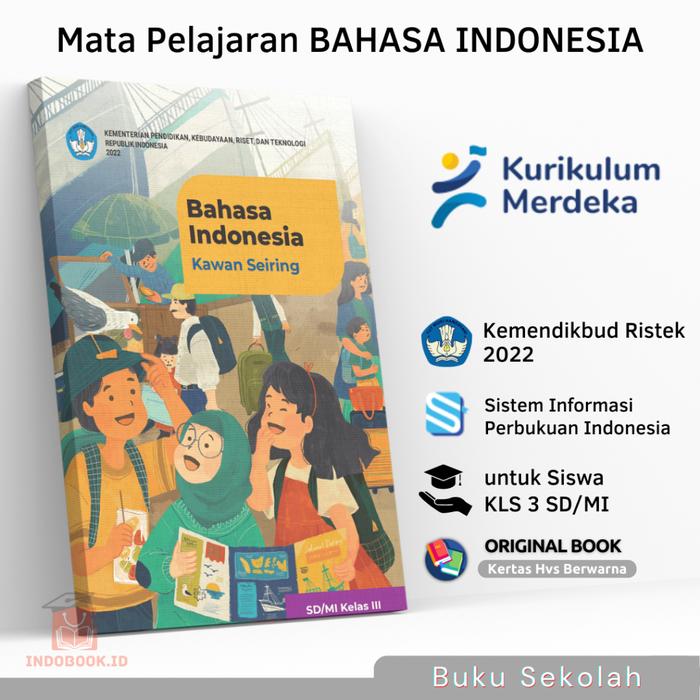 Jual Buku Siswa Bahasa Indonesia Kawan Seiring SD/MI Kelas 3 III ...