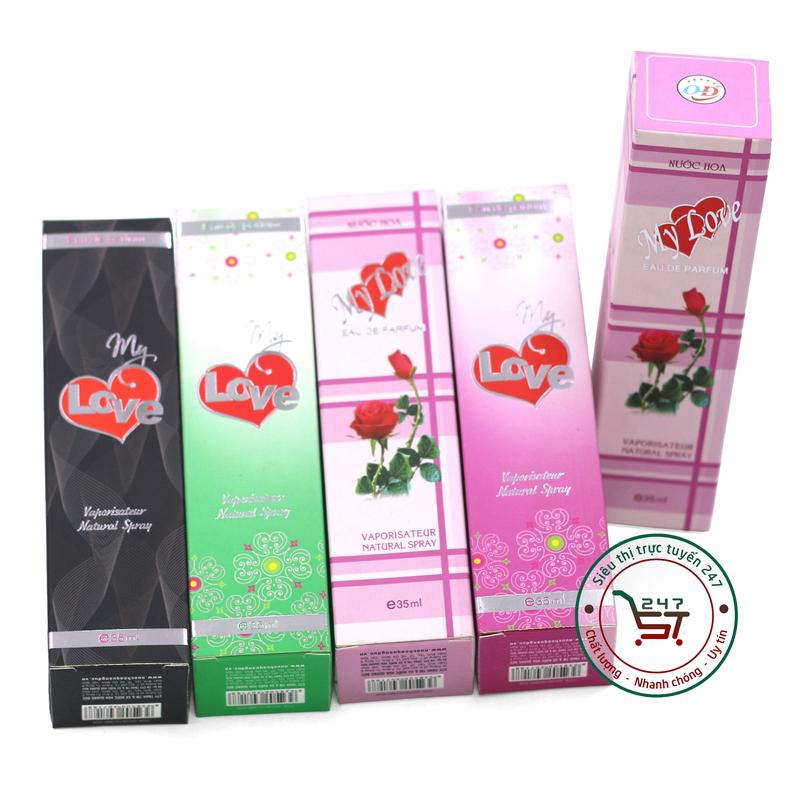  Nước hoa dầu thơm my love mini chính hãng 35ml giá rẻ 