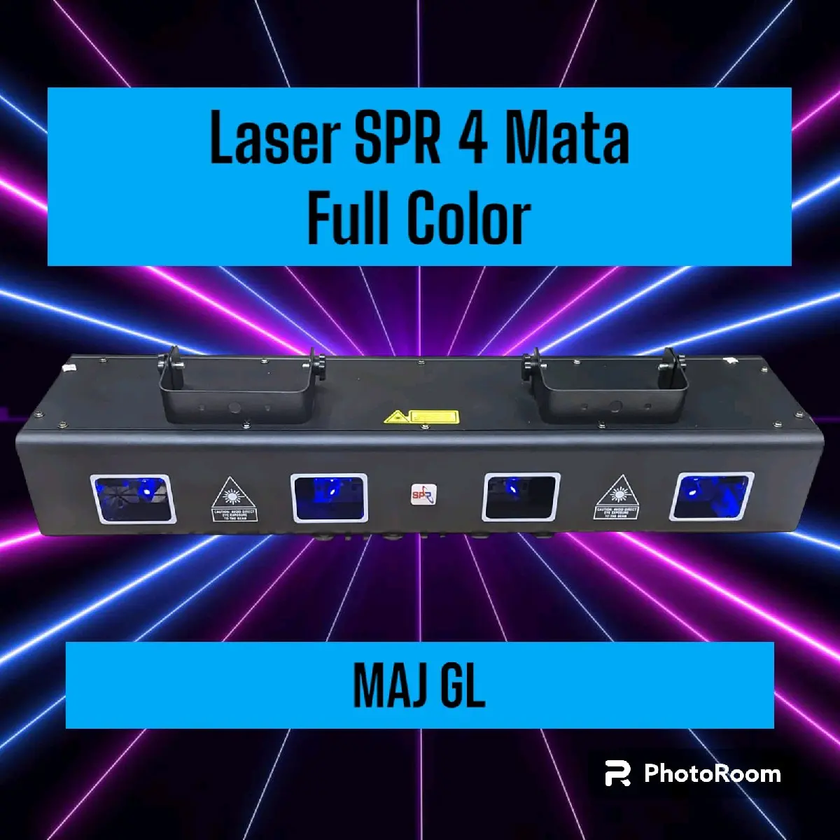 Lighting Panggung Laser SPR 4 Mata Full Color