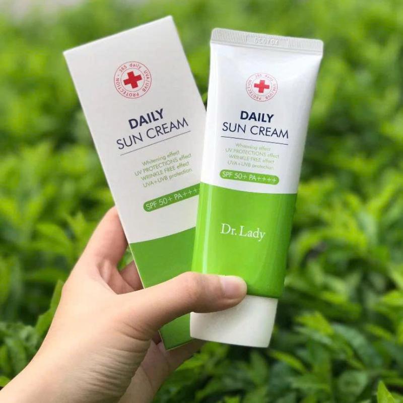 Kem Chống Nắng Daily Sun Cream 60ml, Chống Nắng Phổ Rộng, Nâng Tone, Kiềm Dầu, Chống Lão Hóa