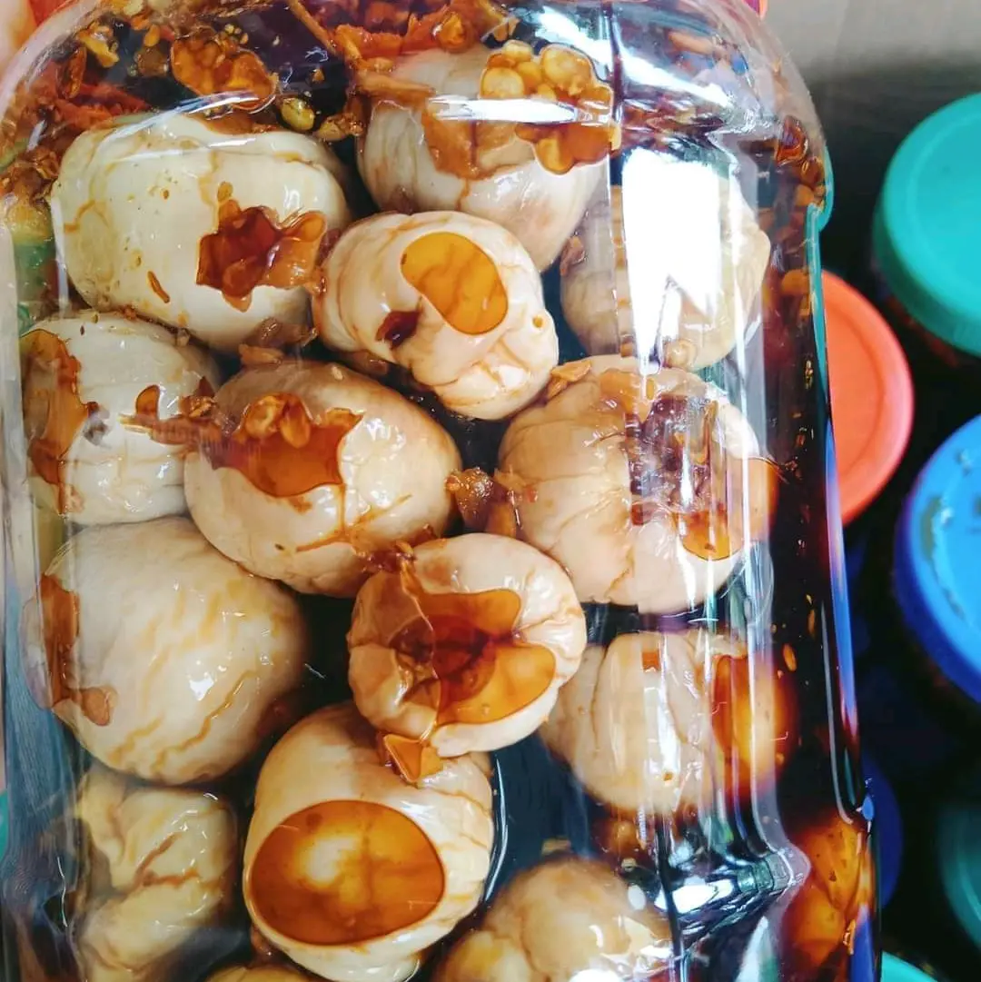 1 hũ cà teo ngâm mắm Nghệ An 1 kg Trần Giang