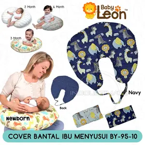 Sarung Bantal Ibu Menyusui BABY LEON BY-95-10 Bantal Penyangga Bayi Sarung Bantal Ibu Menyusui Nursing Pillow Cover Bantal