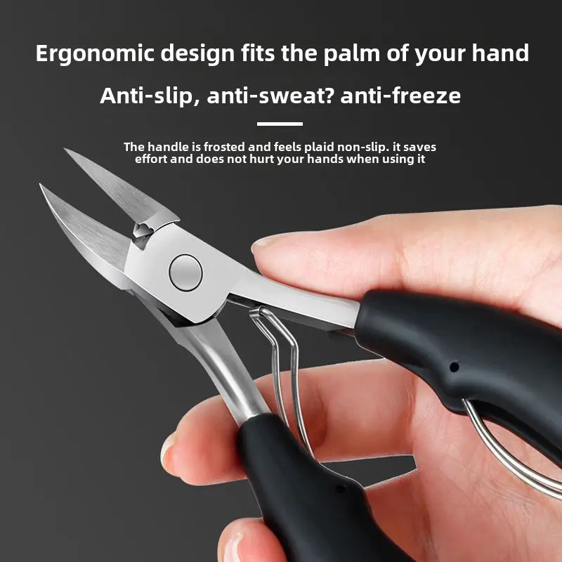 Heavy-Duty Nail Clipper for Thick Nails & Ingrown Toenails – Precision Trimmer