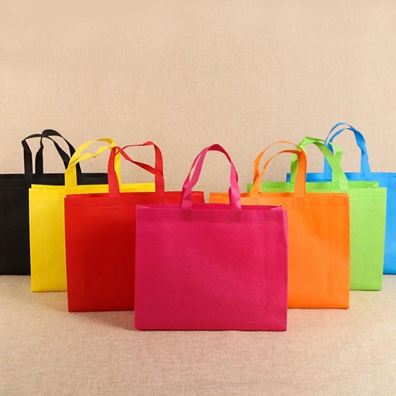 Product Introduction of Button Eco Bag Non Woven Reusable Handbag Button Portable High Quality Shopping Gift Bag Eco Bag 21