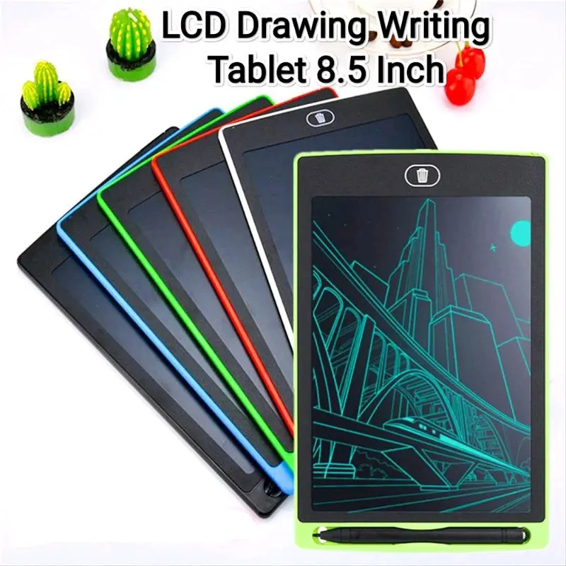 Papan tulis LCD anak | LCD Whiting Tablet 8.5 Inch | Drawing Pad