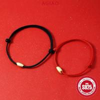 Gambar AGIAO Tahun Tikus Dua Warna Dengan Tali Merah Beras Gelang Biji-bijian Beras Kecil, Tali Tangan Yang Indah Dan Sederhana Untuk Pria Dan Wanita - merah, Dapat disesuaikan dari A.GIAO.ID Kab. Gresik 5 Tokopedia