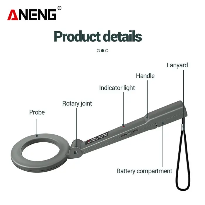STUD FINDER METAL DETEKTOR LOGAM KABEL PIPA DINDING ORI ANENG DM3004A 5