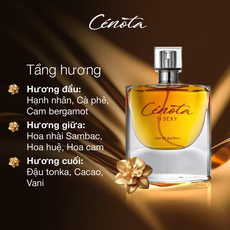 Nước hoa nữ Cenota Si Sexy Good Girl 75ML, hương thơm đẳng cấp từ Pháp, ngọt ngào quyến rũ 2