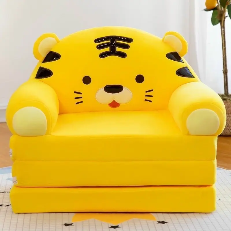 Nệm ghế lười gấu bông 3 tầng (nhiều mẫu) 6
