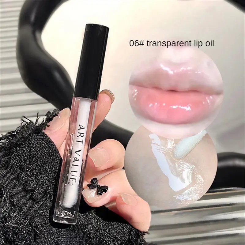 Bộ Son Kem, GIÁ TRỊ NGHỆ THUẬT, 6 CÁI, Với Vòng Cổ, Bóng Nước Mịn, Bùn Môi Lì Sương Nhung, Không Thấm Nước Và Lâu Trôi, Giữ Màu, Dầu Dưỡng Môi, Bộ Trang Điểm 5