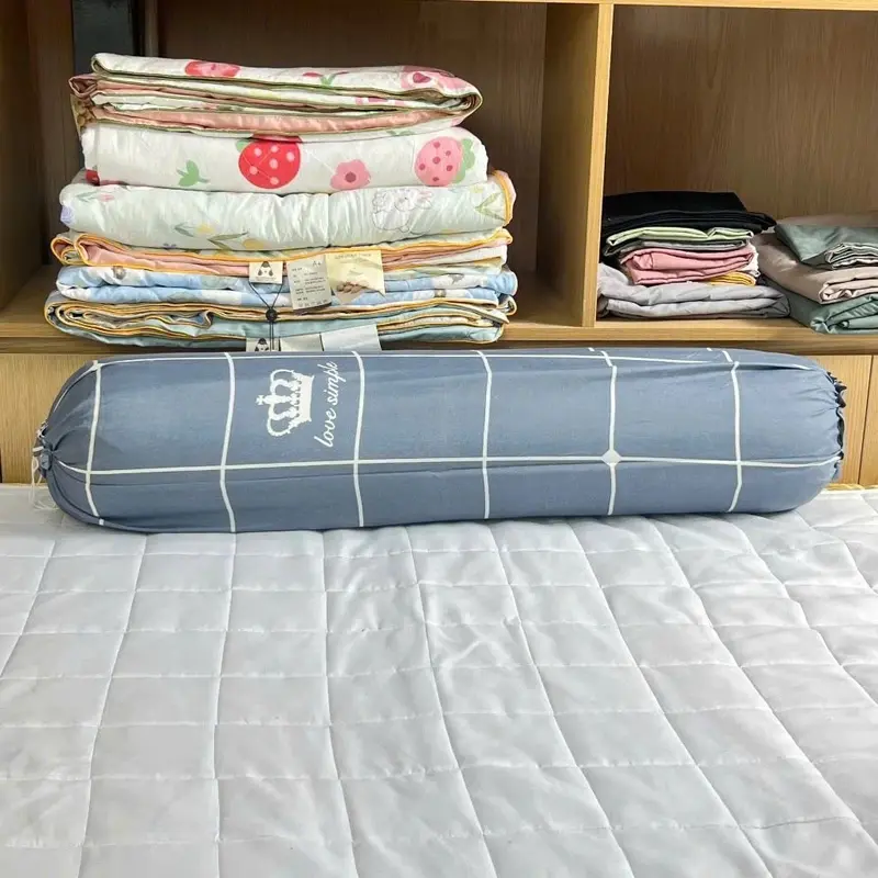Vỏ gối ôm kích thước 35x100cm cotton poly , vỏ gối ôm họa tiết xinh 6