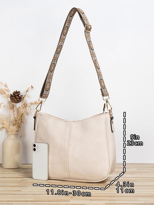 Women's Wallet Sling Shoulder Bag, Fashionable Compact PU Leather Crossbody Bag for Work & Daily Used, Casual Trendy Versatile High-quality Daily Commuting Bag 8