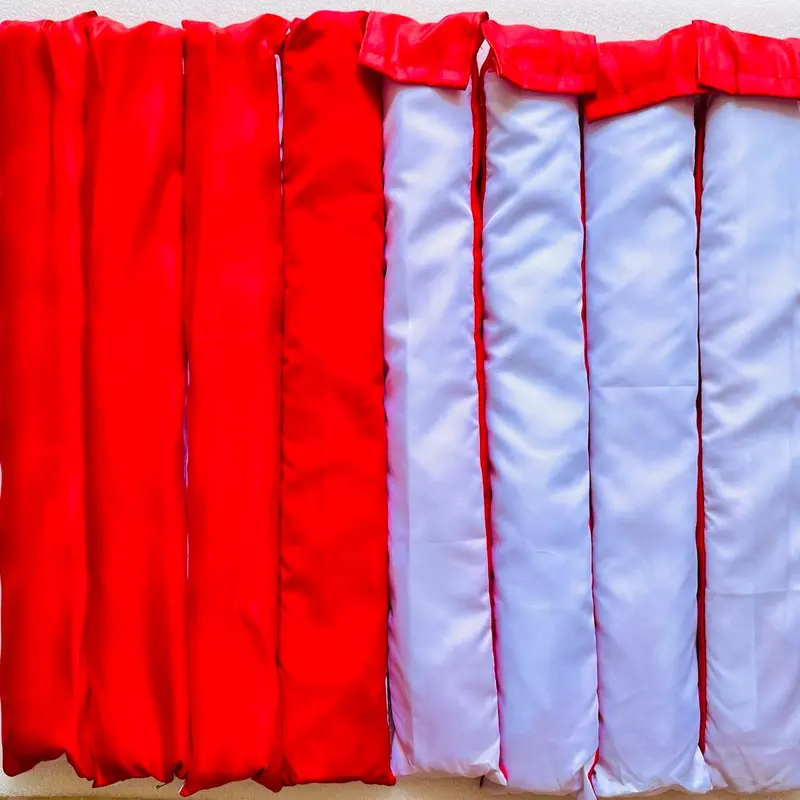 CỜ SEMAPHORE BỘ 2 CÂY (cán gỗ vải bóng có áo cờ) 3