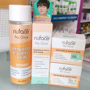 Ready !!! Paket Nuface 4 in 1 Brightening / pencerah / flek hitam