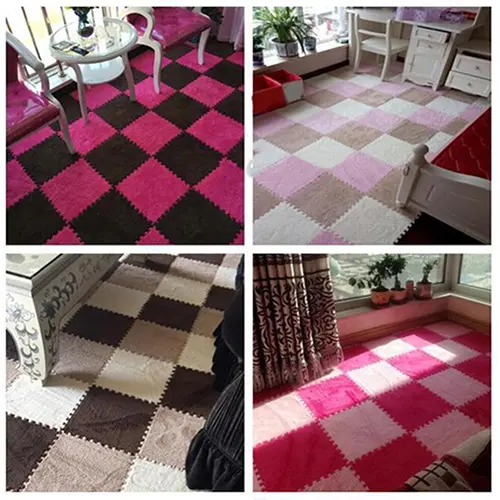 Thảm Xốp Mềm Cho Em Bé Và Trẻ Em, Thảm Trải Sàn Xếp Hình Lồng Vào Nhau, Nhà Tập Thể Dục, Thảm Chơi Văn Phòng