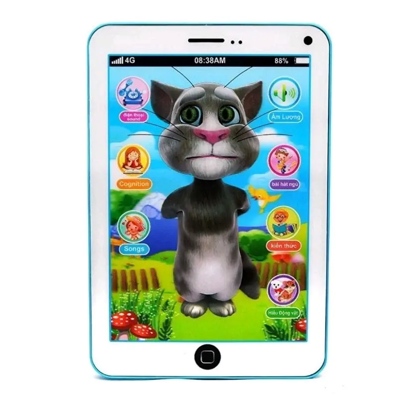 IPAD mèo tôm thông minh dành cho bé(hát kể truyện,thơ) Đồ Chơi Toys Pin 5