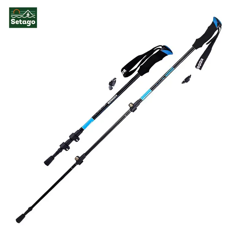Gậy trekking siêu nhẹ - Gậy leo núi, gậy đi bộ vật liệu nhôm 7075 5