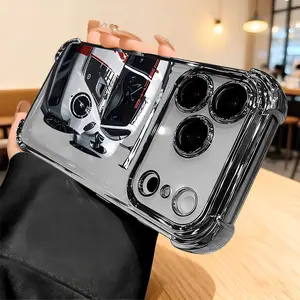 Kasus ponsel ini cocok untuk iPhone 16 Pro Max, 17, 15, 14, 13, 12, 11, kasus pelindung ponsel transparan, menggunakan bahan TPU, fungsi praktis, anti-jatuh ringan dan tipis, melindungi ponsel Anda dengan lebih baik, pengiriman dalam waktu 24 jam.
