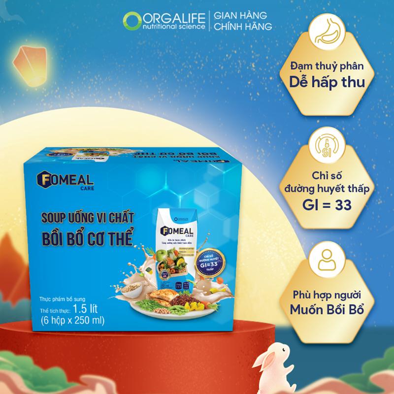 Soup Uống Vi Chất Fomeal Care (6 hộp x 250ml)