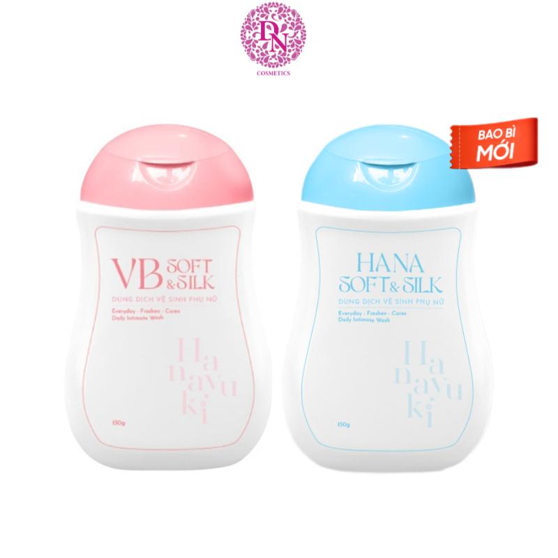 Dung dịch vệ sinh phụ nữ Hanayuki Hana Soft Silk 150g 0