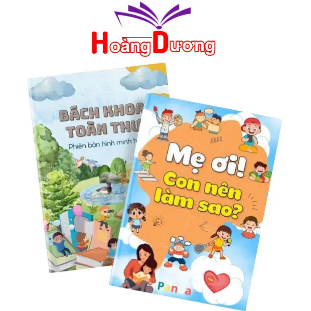 Sách Combo 2 Quyển (BÌA MỀM) Bách Khoa Toàn Thư, Mẹ Ơi Con Nên Làm Sao Cho Bé Từ 3-14 Tuổi