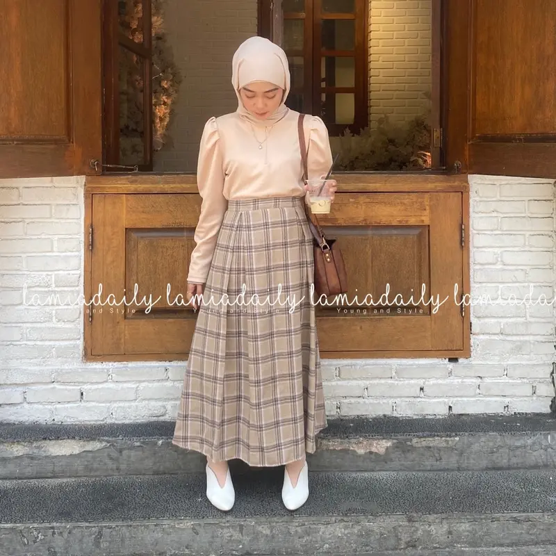 Lamiadaily DALMI  Skirt Wanita rok mayung 5