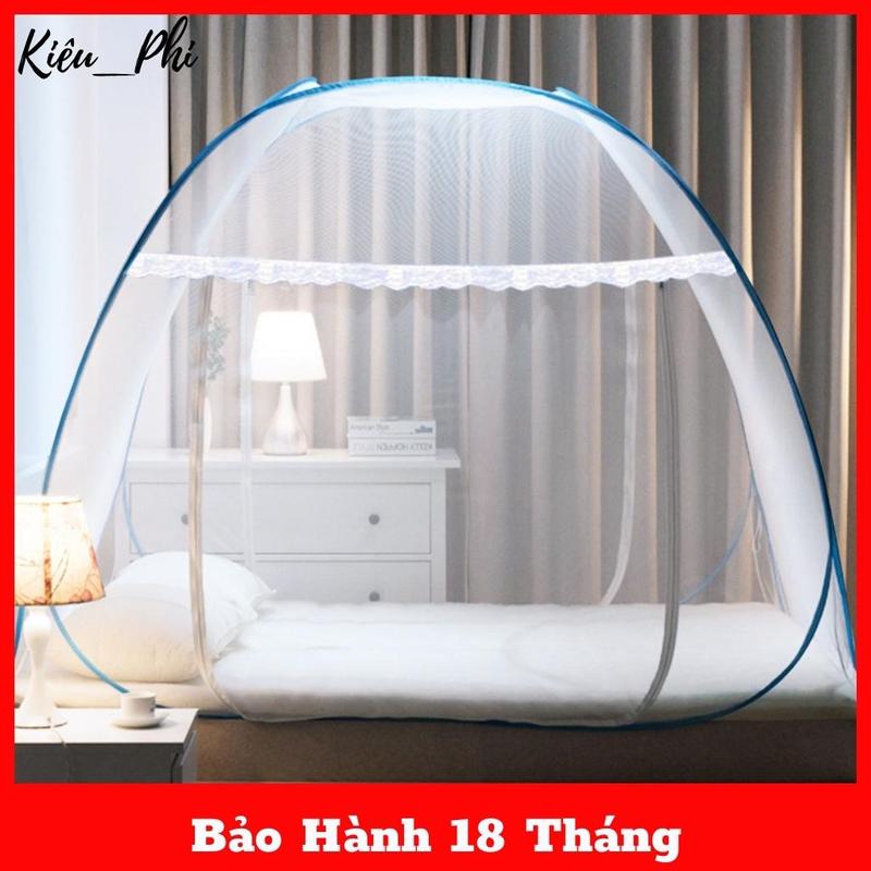 Màn chụp tự bung người lớn- màn ngủ gấp gọn chống muỗi cao cấp Kiều Phi bảo hành 18 tháng