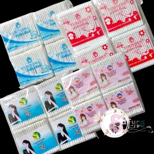 cotton Bud anak dan dewasa 12 pak (±450 pcs)