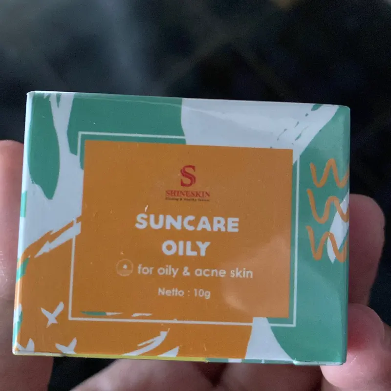 Suncare oily shineskin santishineskin sensitif skin berminyak SPF 30 2