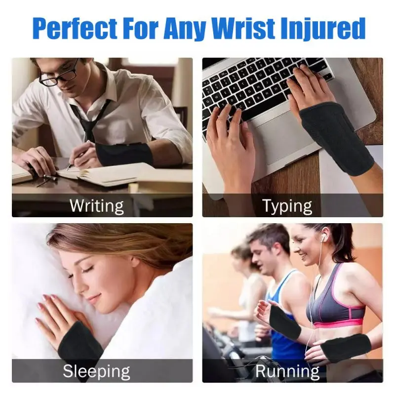 CTS Deker Pergelangan Tangan Carpal Tunnel Splint Wrist Brace Orthotic Belat Pergelangan Tangan 3