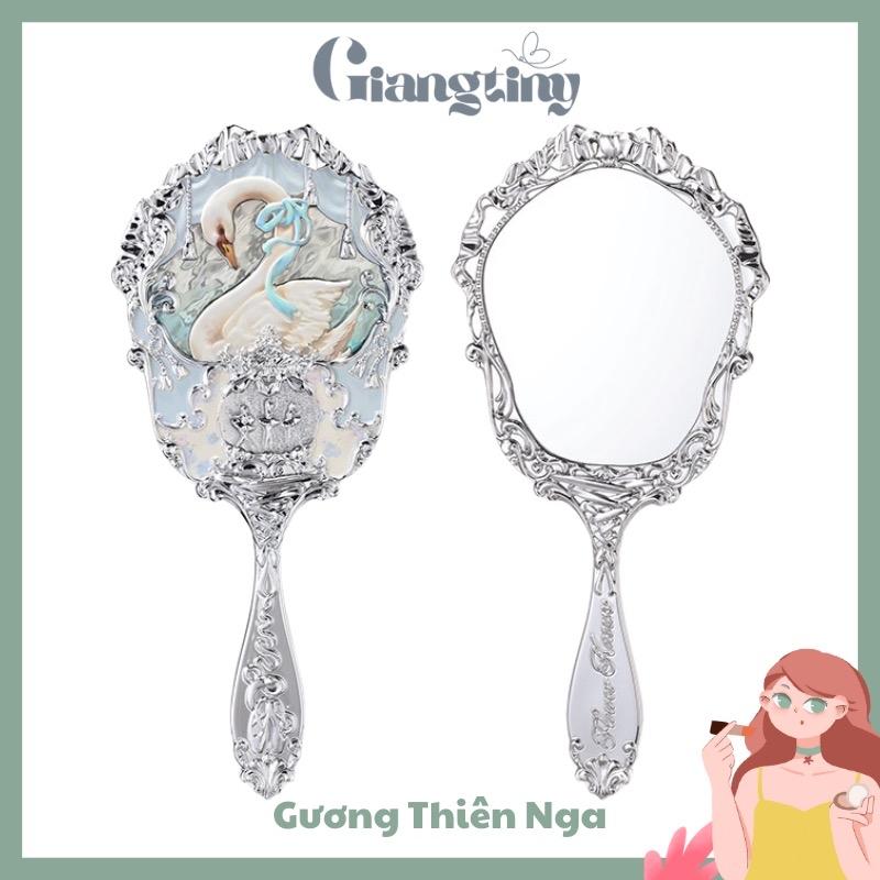 Gương Cầm Tay Flower Knows Swan Ballet/ Moonlight Mermaid / Little Angel quatang noel