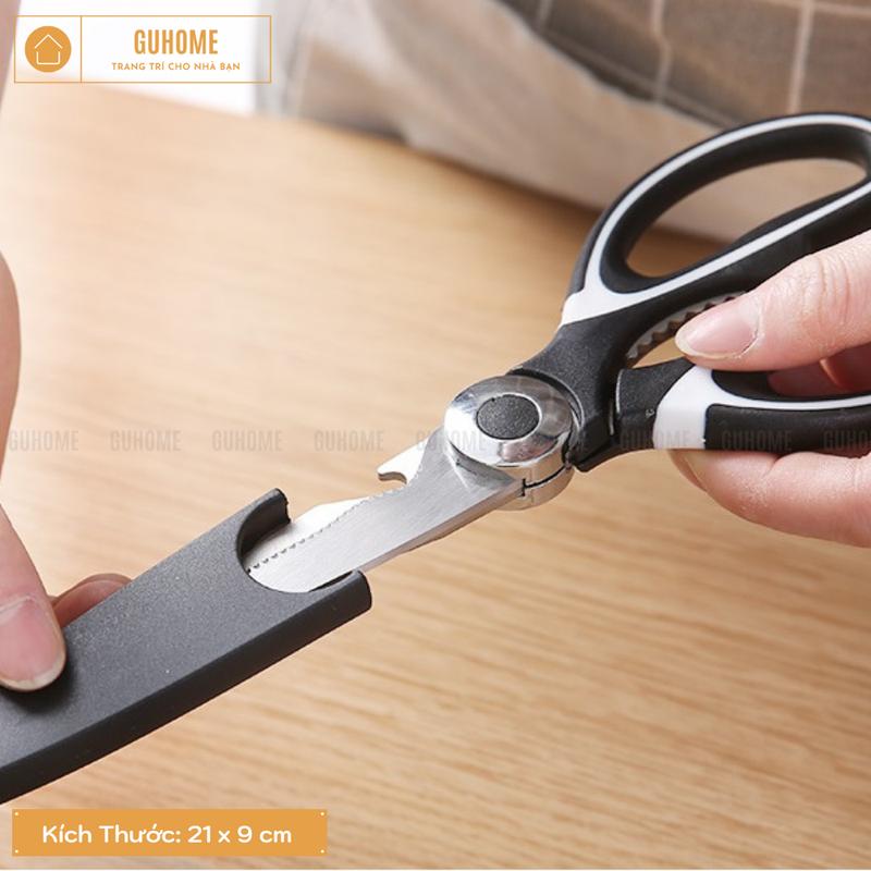 Kéo Nhà Bếp Cắt Gà, Mổ Cá Đa Năng Thép Không Gỉ 4