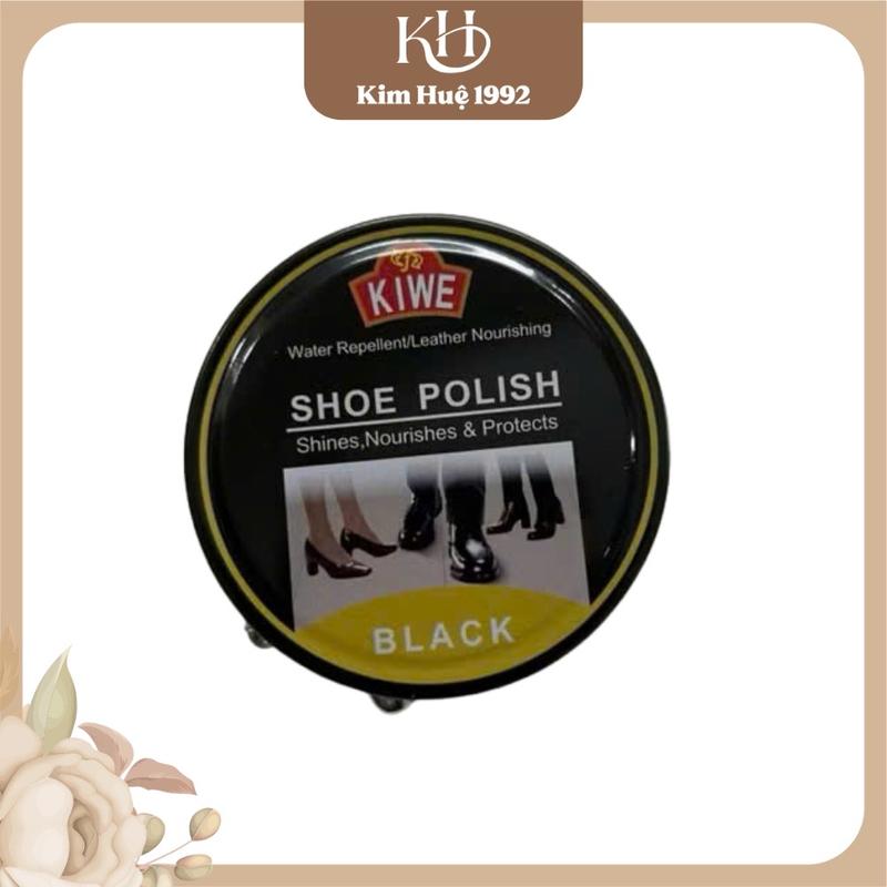 Xi Đánh Giày KIME Bóng Dép Da Giày Da - Sáp Đánh Bóng Đồ Da Màu Đen Nâu - Khối lượng 15g hộp