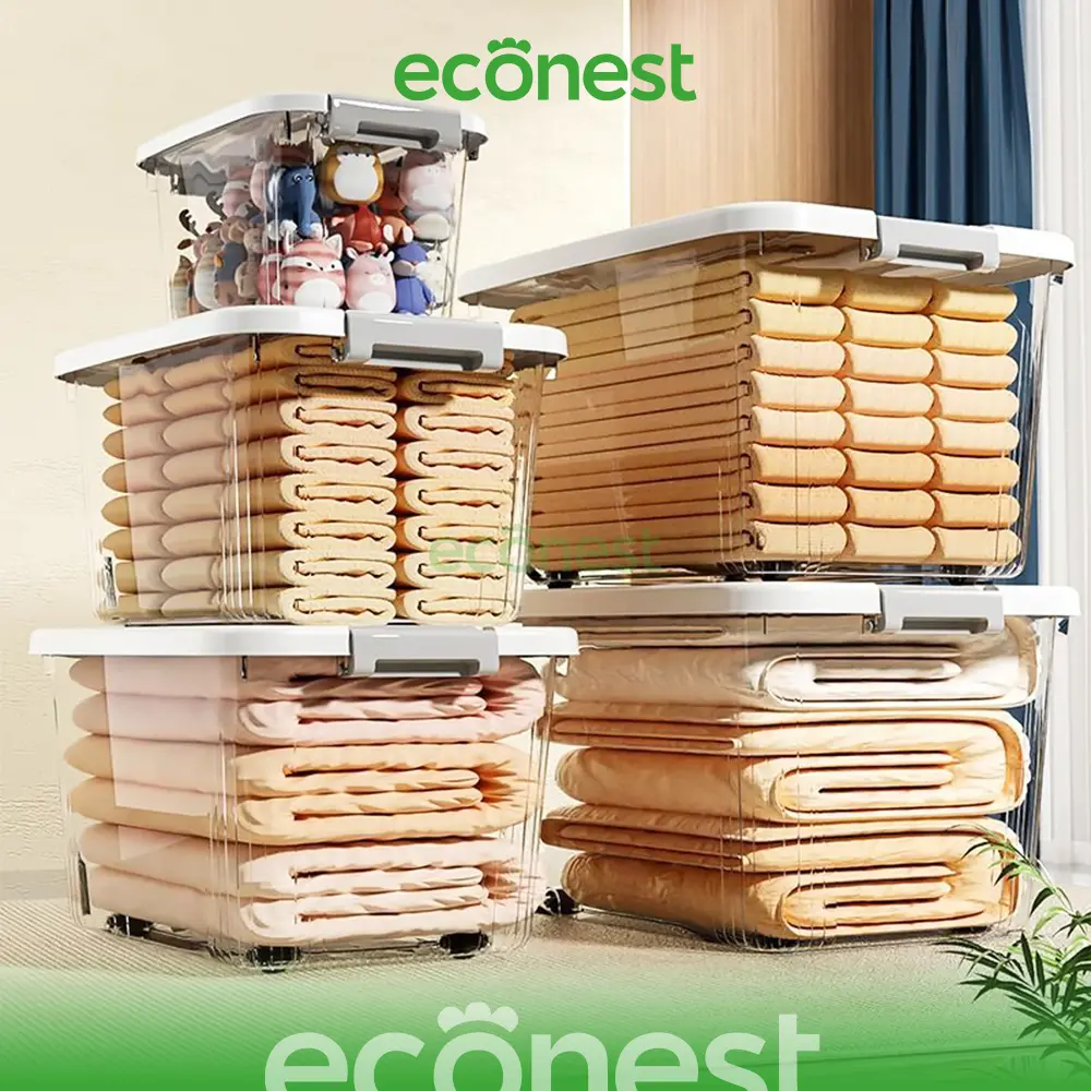 Econest Container Box Storage Organizer Box Tempat Penyimpanan Besar ...