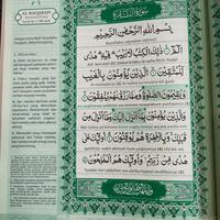 Gambar Alquran Al-Wahhab Uk Besar A4 Terjemah Latin Waqaf Ibtida Al-Quran AlWahhab Wahab Suara Agung - Hijau dari Toko Alida Jakarta Kota Administrasi Jakarta Selatan 2 Tokopedia