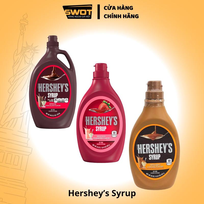  Sốt Syrup HSH Chocolate Mỹ Siro Socola Mỹ cao cấp nguyên liệu pha chế nguyên liệu trà sữa thơm ngon-SWOT 