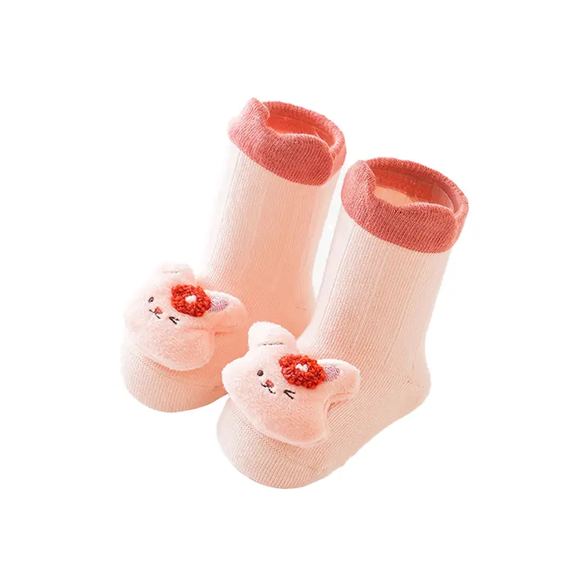 Vớ Phi Hành Đoàn, Cho Em Bé Gái Và Bé Trai, Vớ Bông Búp Bê 3D Dễ Thương, Có Kẹp, Thích Hợp Cho Trẻ Sơ Sinh Và Trẻ Mới Biết Đi 2