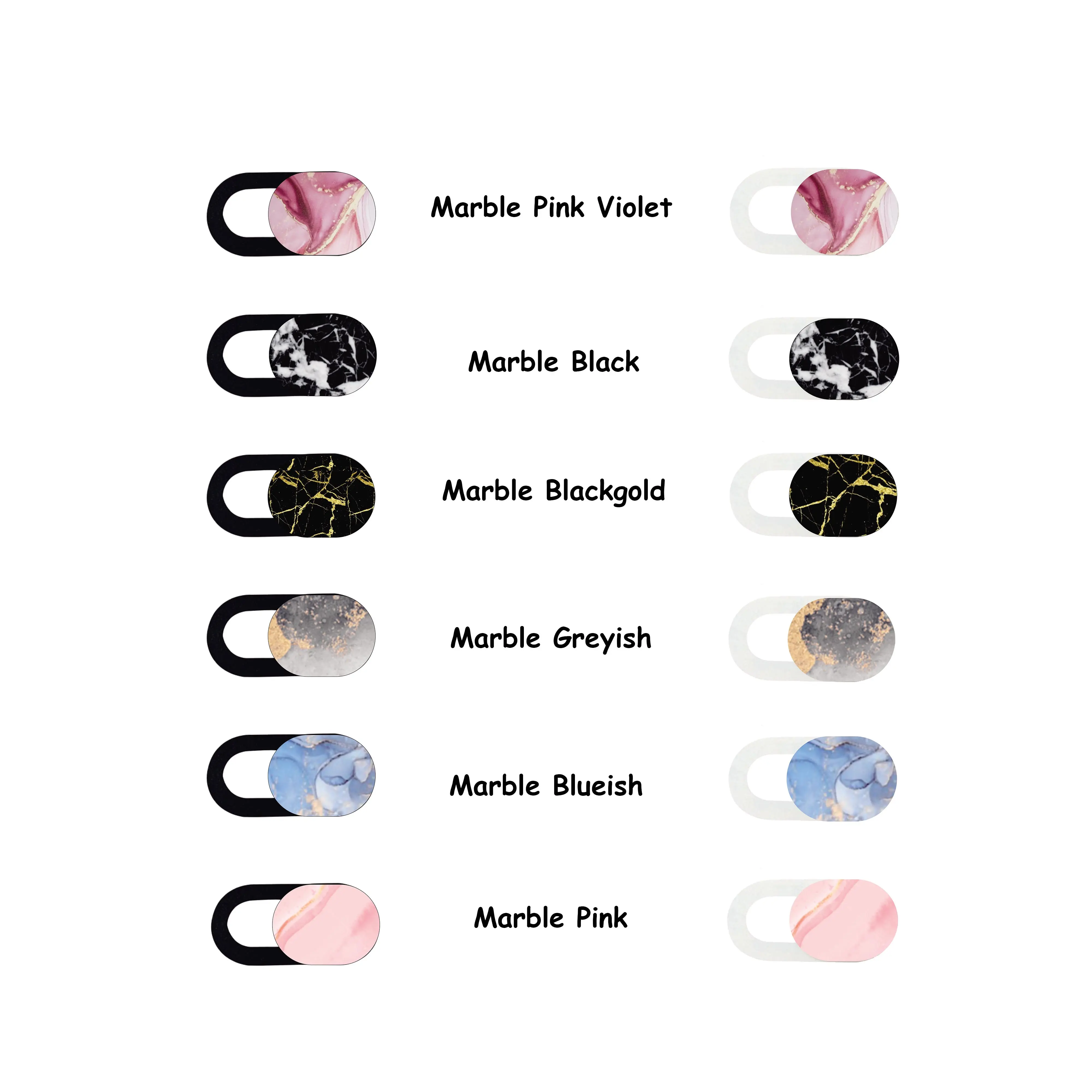 CUSTOM MARBLE PELINDUNG PENUTUP WEBCAM KAMERA COVER CAMERA DEPAN  LAPTOP