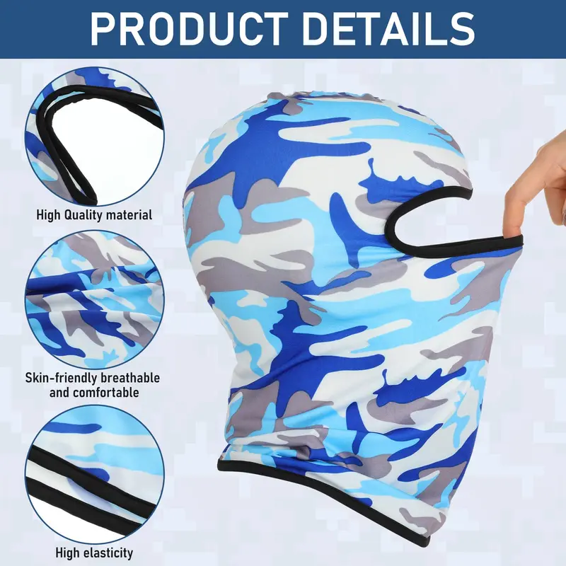 Outdoor Sports Head Cover, Sun Protection Head Cover for Cycling, Mountaineering, Sports Fitness Face Mask, Gym Accessories, Sports Accessories 4