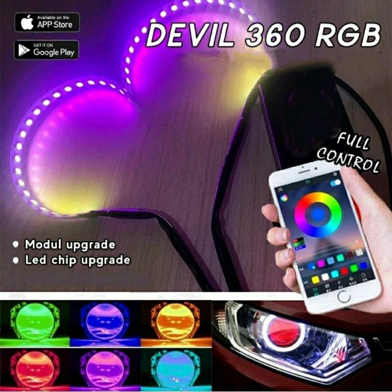 Devil Rgb Universal untuk semua Bi-led 2.5inc dan 3inch - Shop | Tokopedia