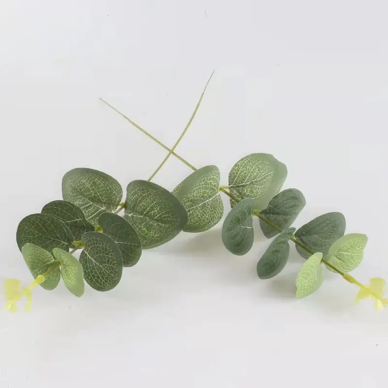 [COD] Zeita - 1pc - DAUN DOLLAR BUNGA PLASTIK PALSU MURAH ARTIFICIAL DEKORASI HIAS 8