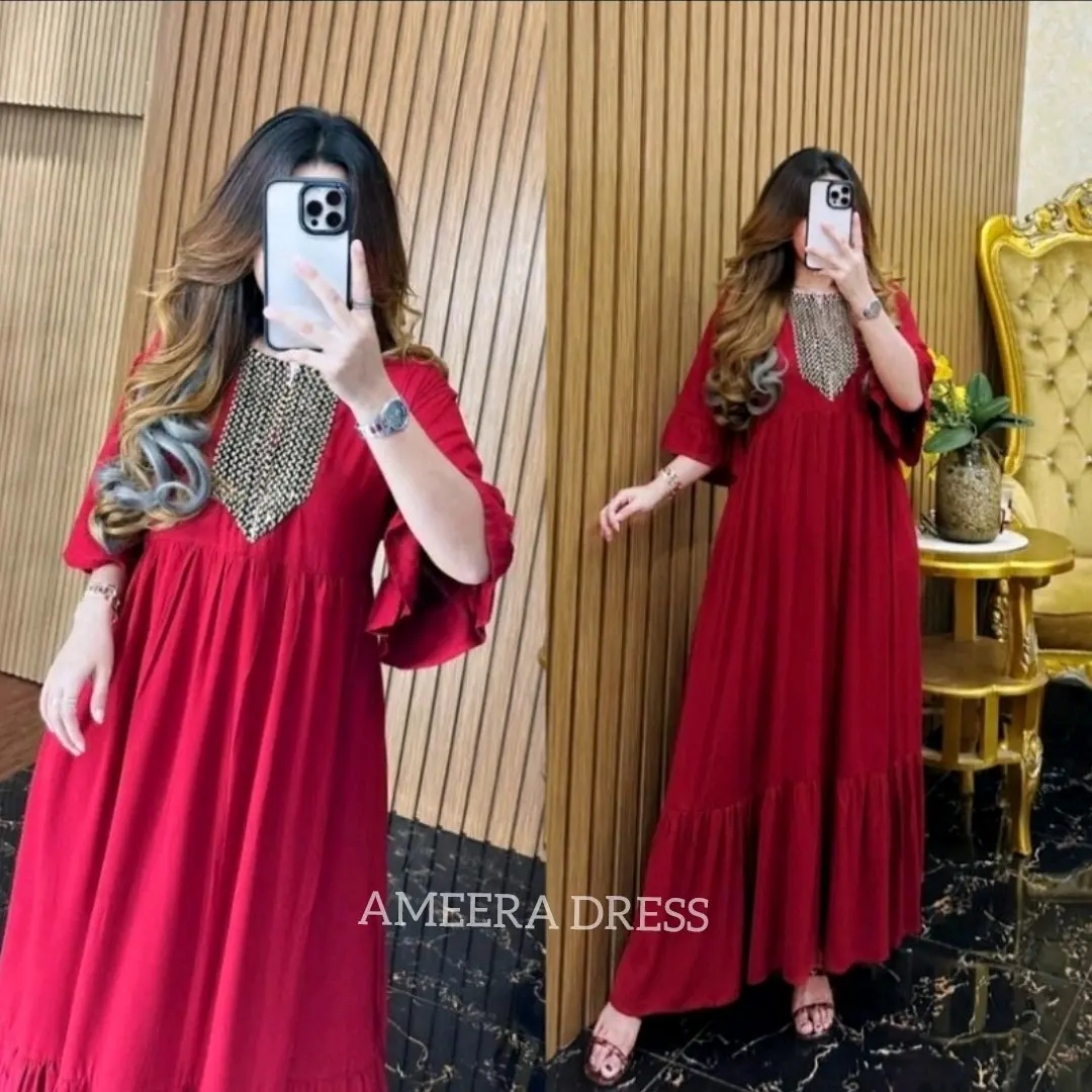 AMEERA DRESS JUMBO XXXL LD 120
