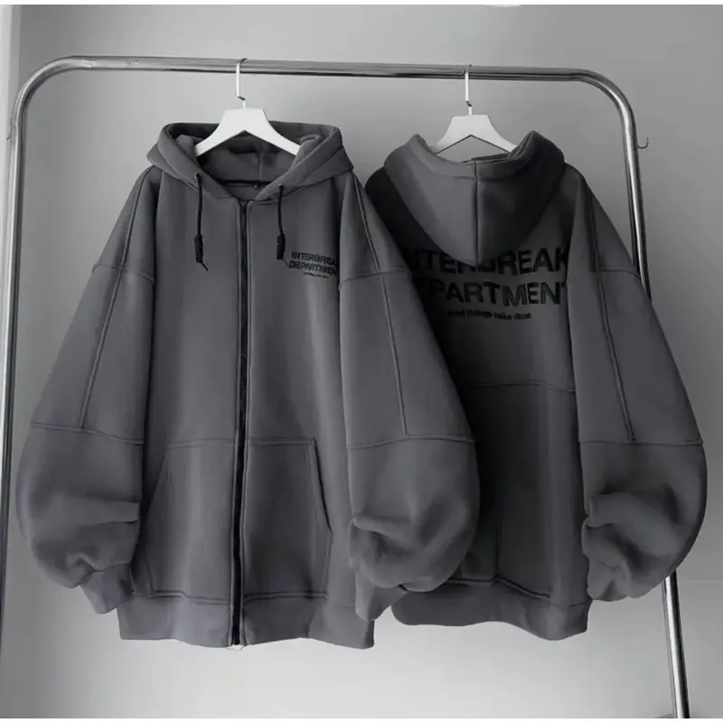Áo Khoắc Nỉ Form Rộng Nam Nữ Chất Nỉ Bông Unisex INTERNREAK