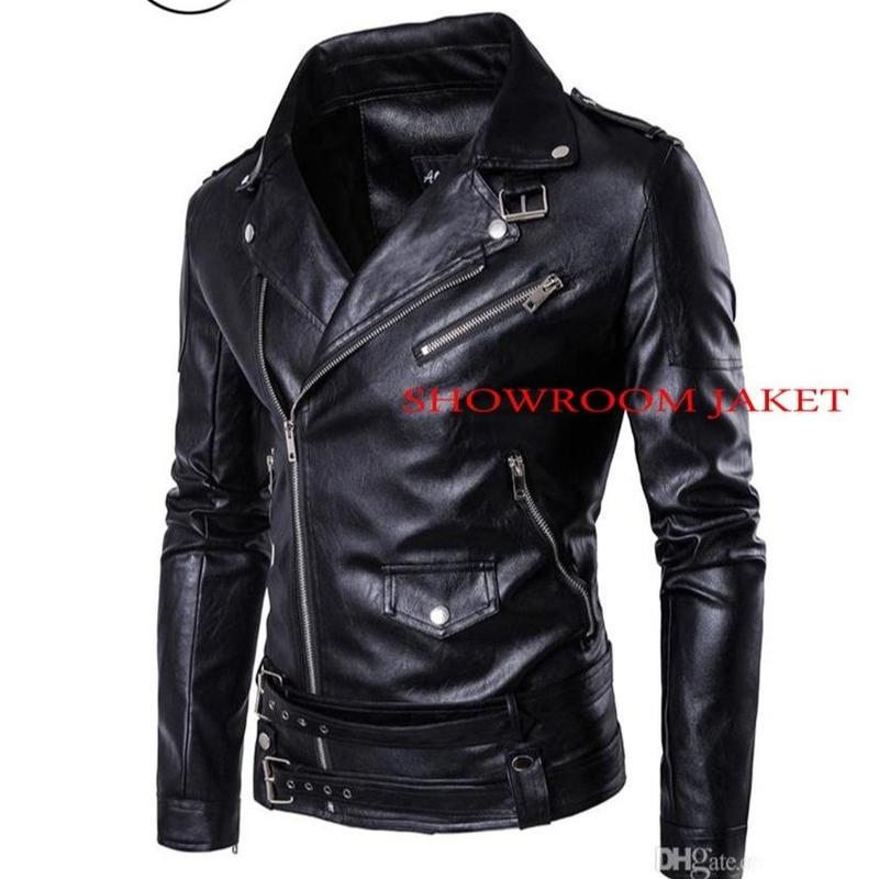 JAKET KULIT/JAKET/JAKET KULIT MODEL BARUDAK BANDUNG/JAKET KULIT GARUT Leather Nyaman Waterproof Casual Tebal 2
