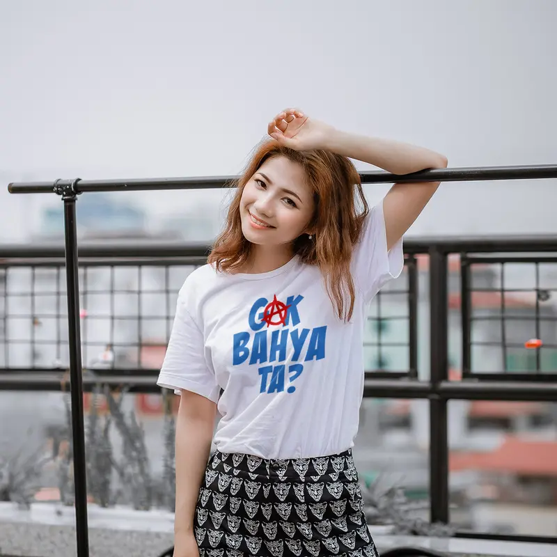 T-Shirt Kaos GAK BAHAYA TA? Kualitas Distro 100% Catton combed nyaman 7